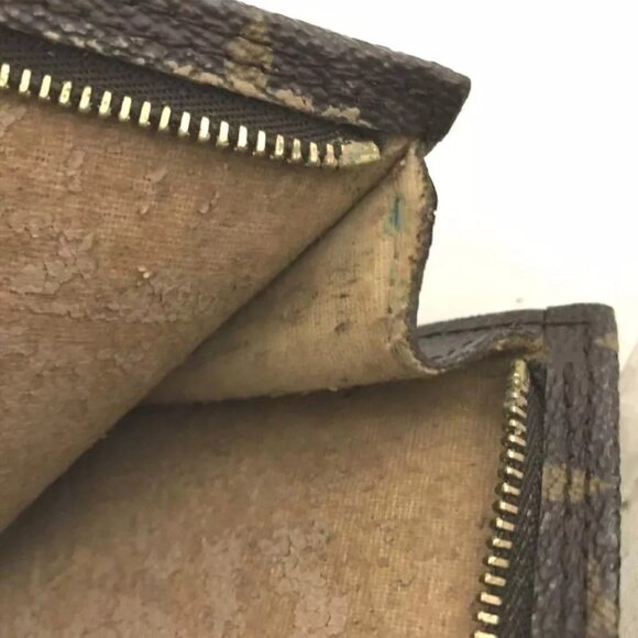 381195BT (L1) Louis Vuitton Wallet Brown Monogram - Picture 9 of 10